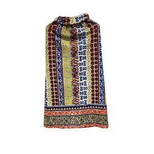 1960's‎ Strapless Dress OR Skirt Bright Colorful Bold Multi Colored Print